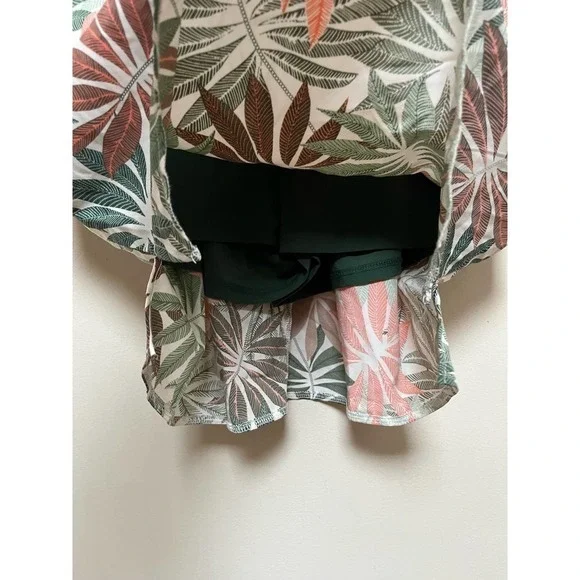 Anthony Richards Multicolor Tropical Floral Print Skort Size 0MP Golf - Picture 7 of 11